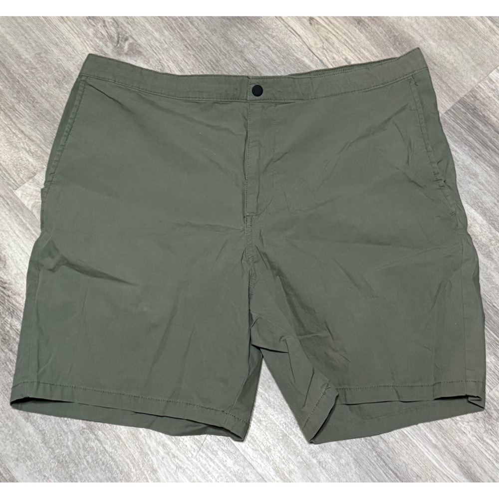 Old Navy Hybrid Shorts Olive Green Casual Comfort Stretch Mens XL